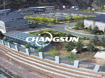 Photovoltaic corridor - Suzhou, Anhui Province