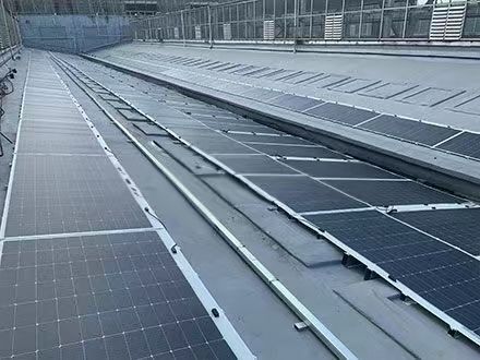 Photovoltaic corridor - Suzhou, Anhui Province